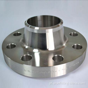 Flanges WN de aço inoxidável ANSI B16.5